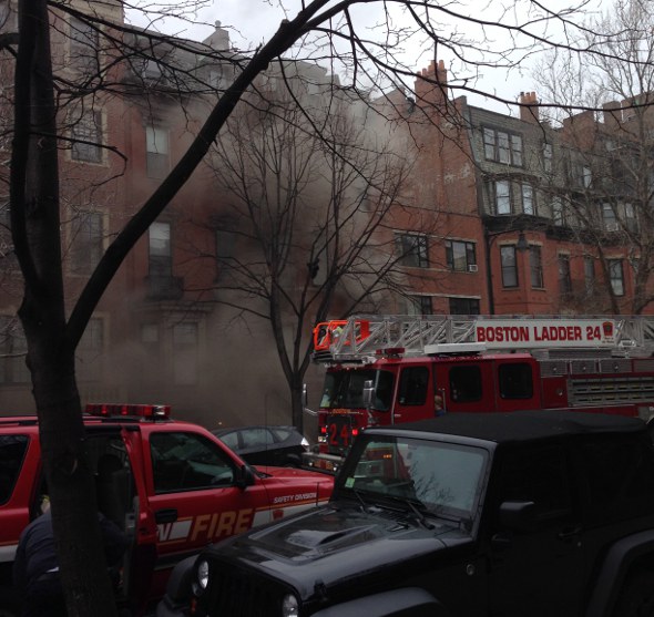 Beacon Street fire