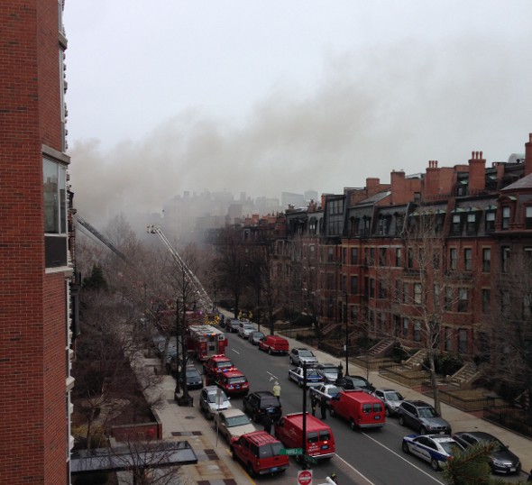 Beacon Street fire