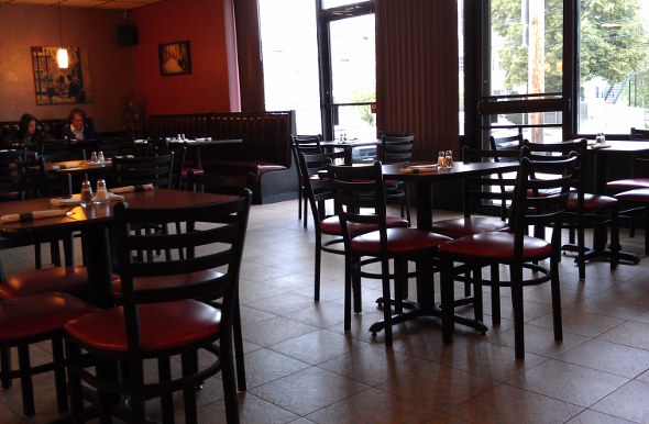 Interior of Fairouz in West Roxbury