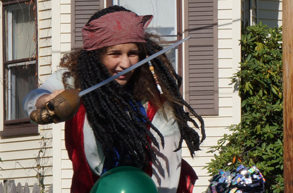 Pirate of the Library in Roslindale Day Parade