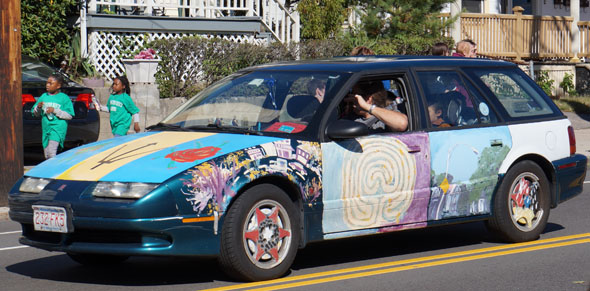 Rozzie in Roslindale Day Parade