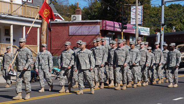 Troop in Roslindale Day Parade