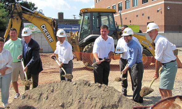 Throwing dirt in Roslindale