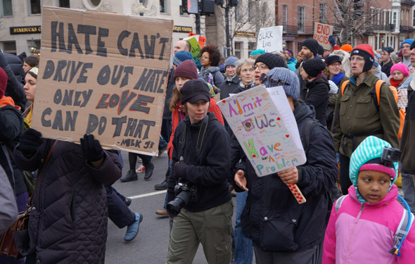 Black Lives Matter protest in Boston