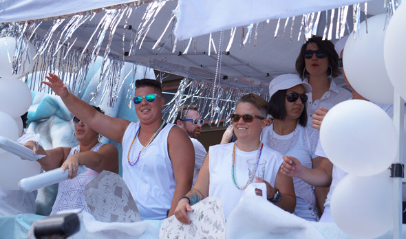 Staying cool at Pride