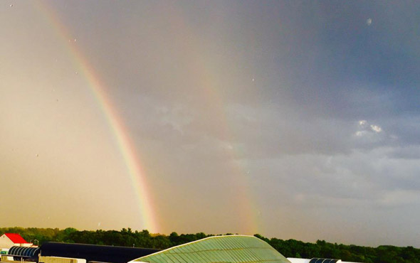 Double rainbow