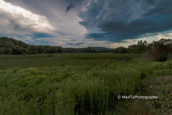 Storm over the Great Blue Hill