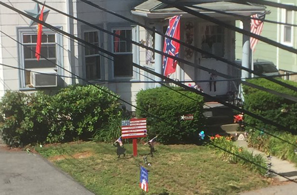 Confederat flag in Arlington