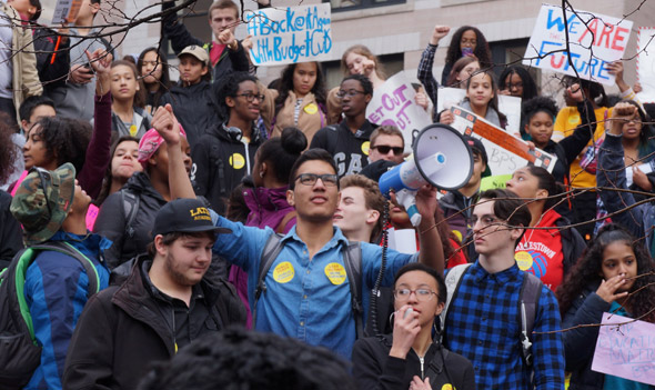 Student protesters