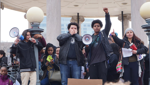 Student protesters