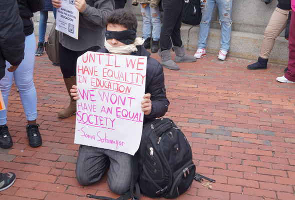 Student protesters