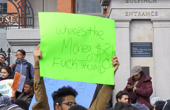 Student protesters