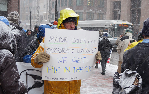 GE protester