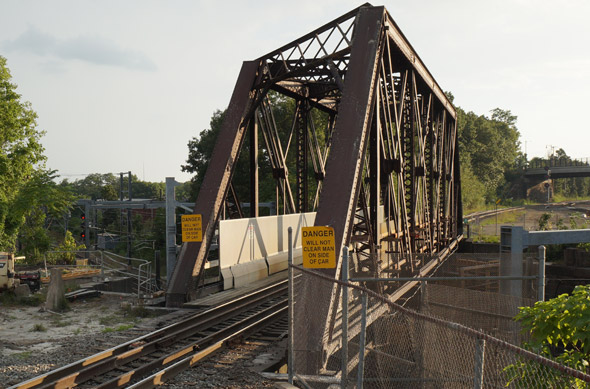 Bridge at Readville train station