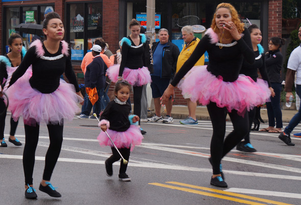 Dancers in Roslindale Day parade