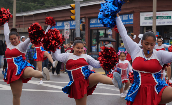 Dancers in Roslindale Day parade