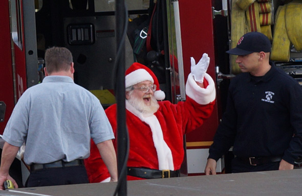 Santa in Roslindale