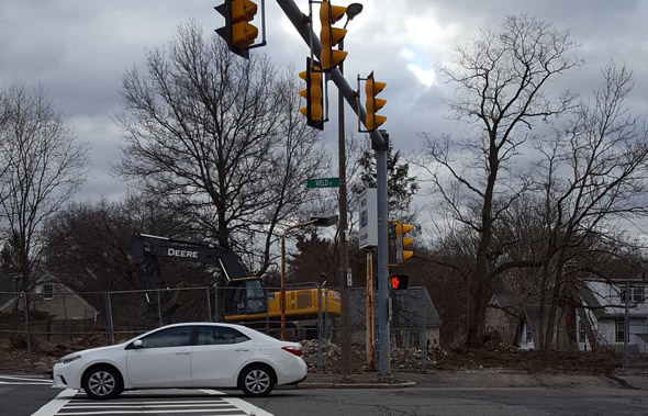 Former Weld-American gas station in Roslindale