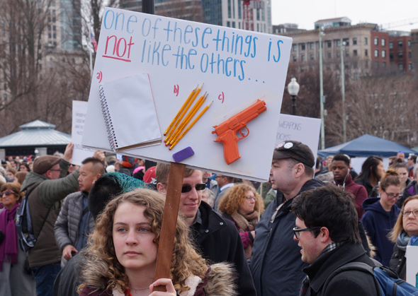 Guns don't belong in classrooms