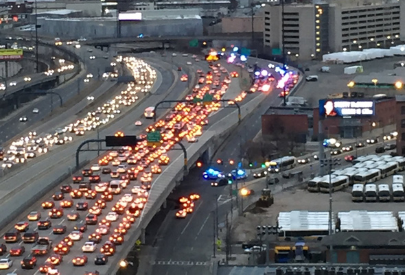 Mess on I-93