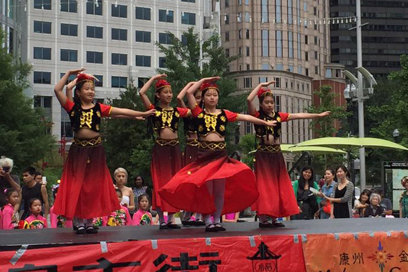 Dancing in Chinatown