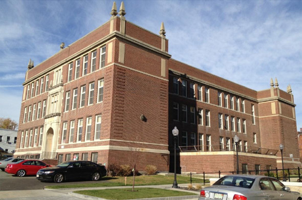 Gate of Heaven school in South Boston