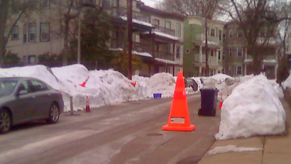 Giant space saver in Dorchester