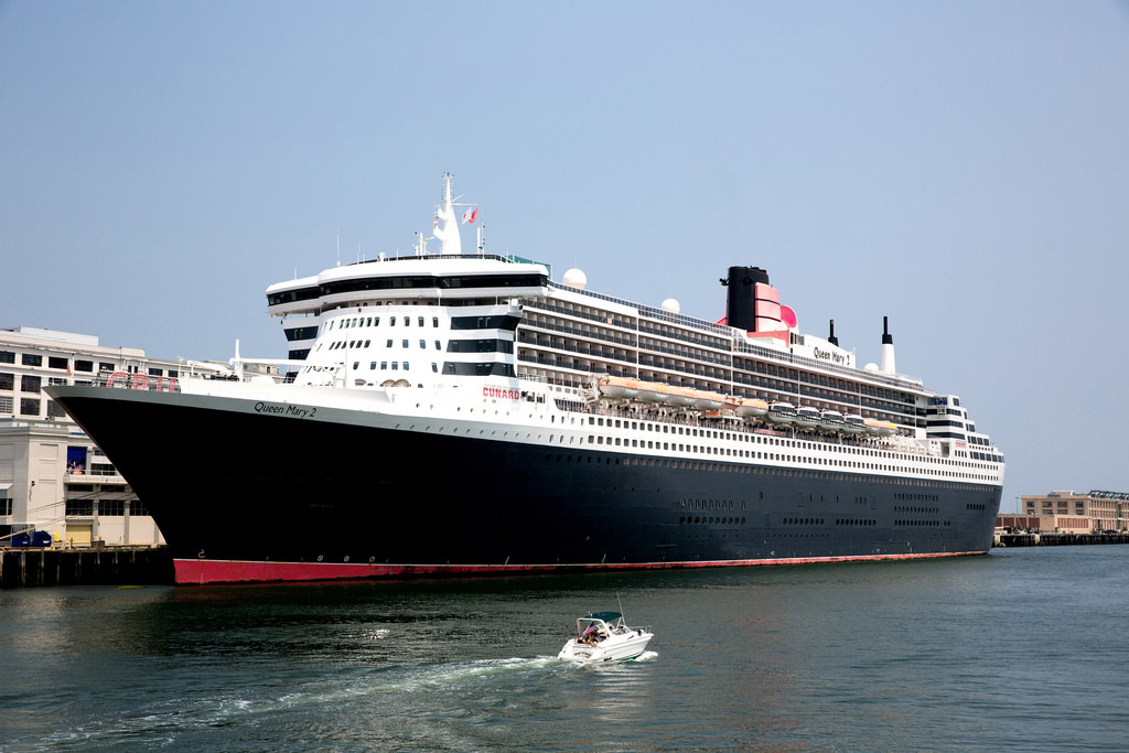 Queen Mary in Boston