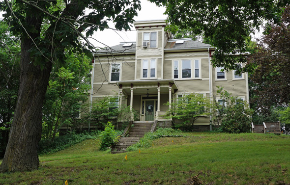 175 Poplar St. in Roslindale, where Mary Baker Eddy lived and worked