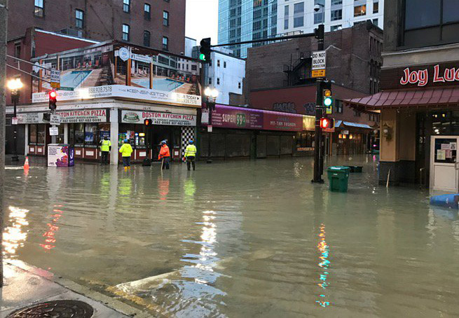 Flooded Chinatown