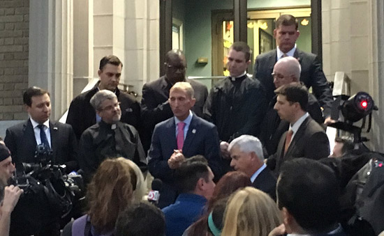 City officials, clergy at vigil in East Boston