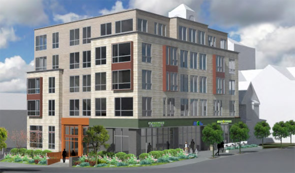 Proposed apartments at 31 N. Beacon St. in Allston