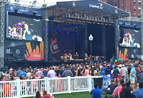 Smashmouth on the Boston Common