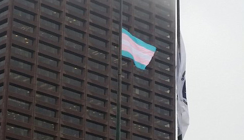 Flying over City Hall Plaza, a new flag reflects LGBTQ diversity for Pride  Month - The Boston Globe