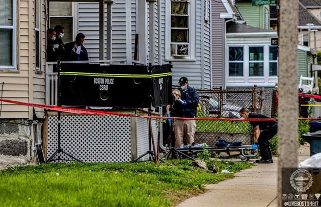 Bernard Street shooting scene