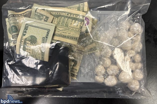 Seized drugs and cash.