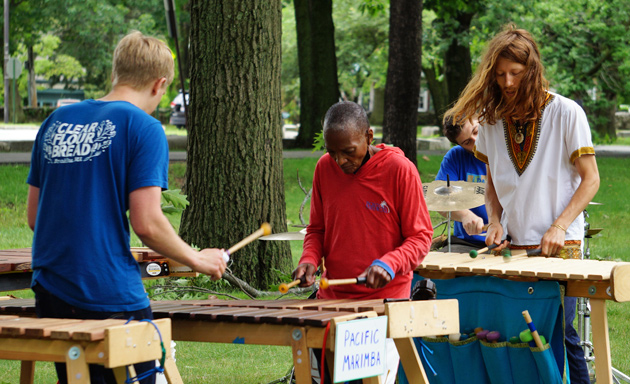 Pacific Marimba at Jamaica Pond