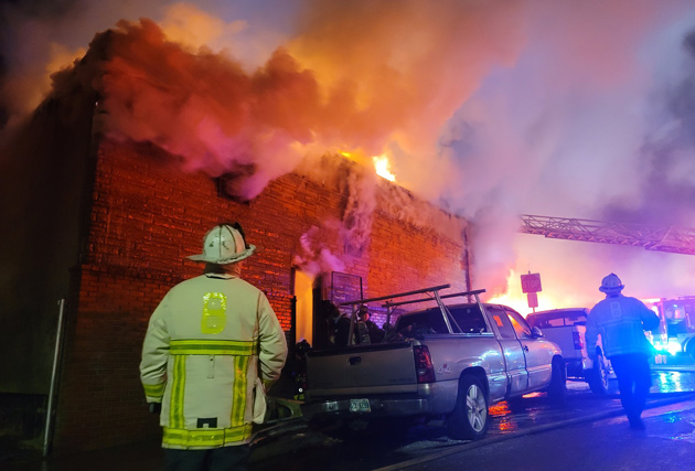 Heavy fire at Bowdoin and Washington in Dorchester