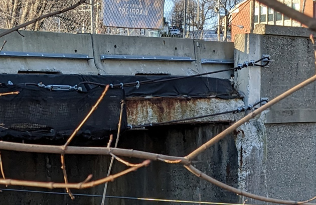 West Roxbury bridge in poor shape