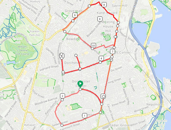 OFD map of Dorchester