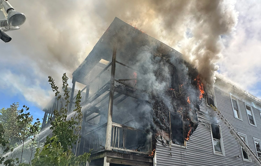 Fire on Walk Hill Street