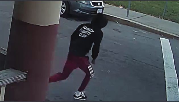 Demosthene running away from Mattapan robbery