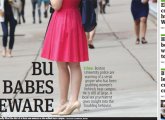 Boston Metro cover about BU babes