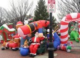 Charlestown Santa Claus display