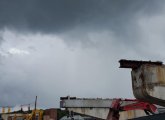 clouds over what used to be the Casey Overpass in Forest Hills