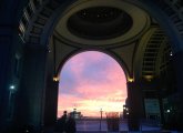 Sunrise at Rowes Wharf