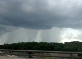 Stormburst over the Massachusetts Turnpike