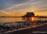 Wollaston Beach in Quincy at sunrise