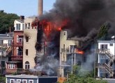 Fire at 284 Bunker Hill St. in Charlestown