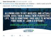 Pro-charter tweet praises a BPS school